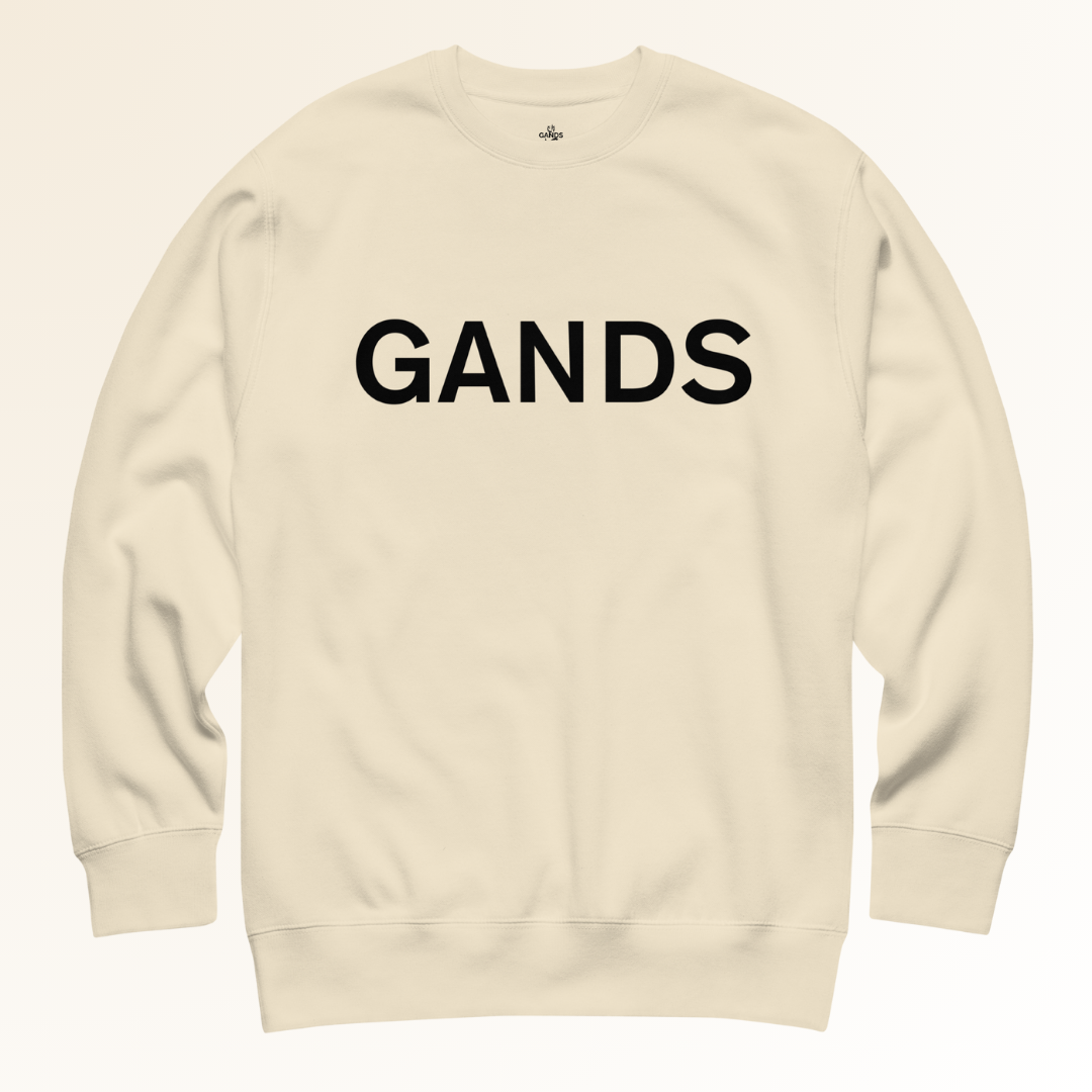 GANDS IDENTITY SWEATSHIRT | BONE