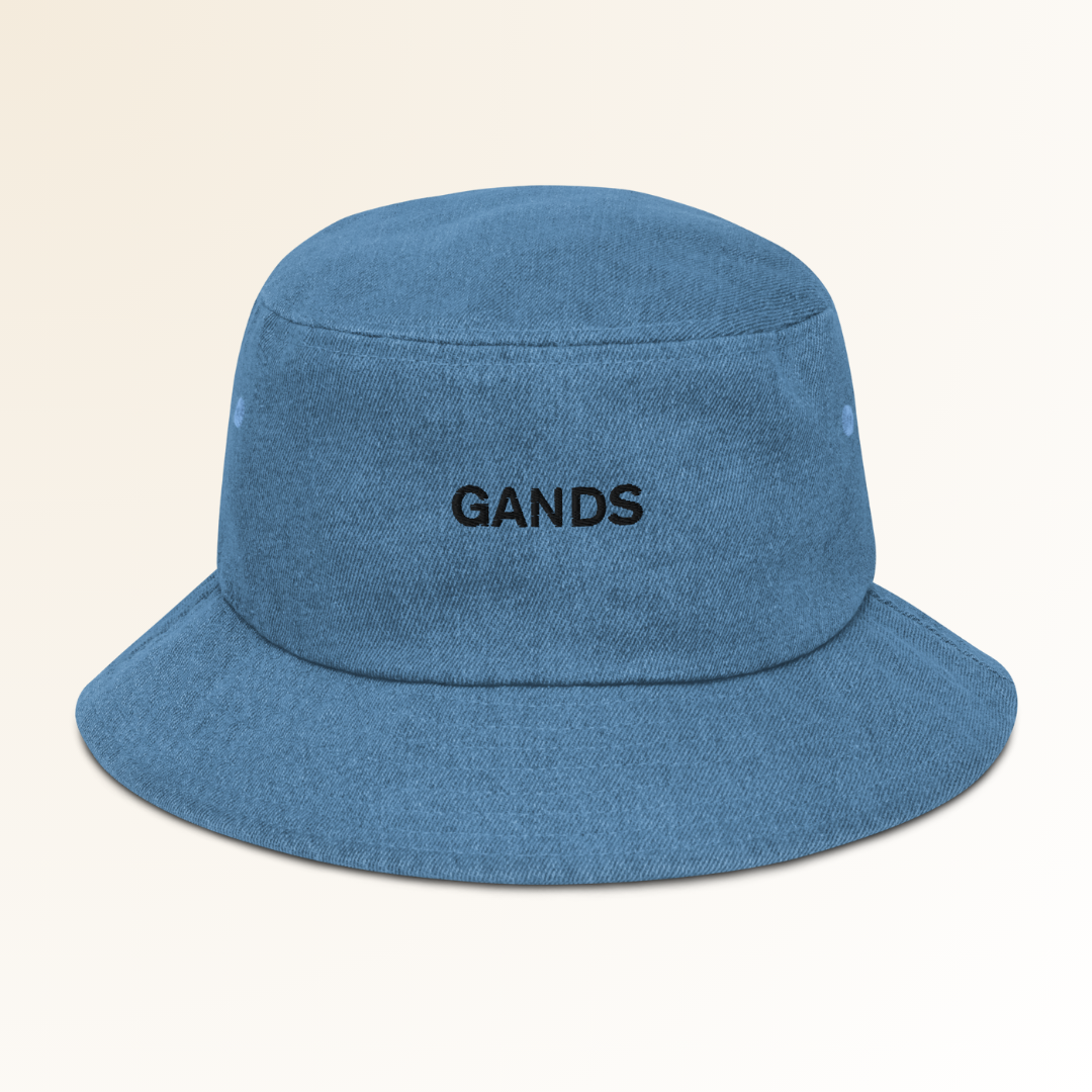 GANDS DENIM BUCKET HAT | LIGHT
