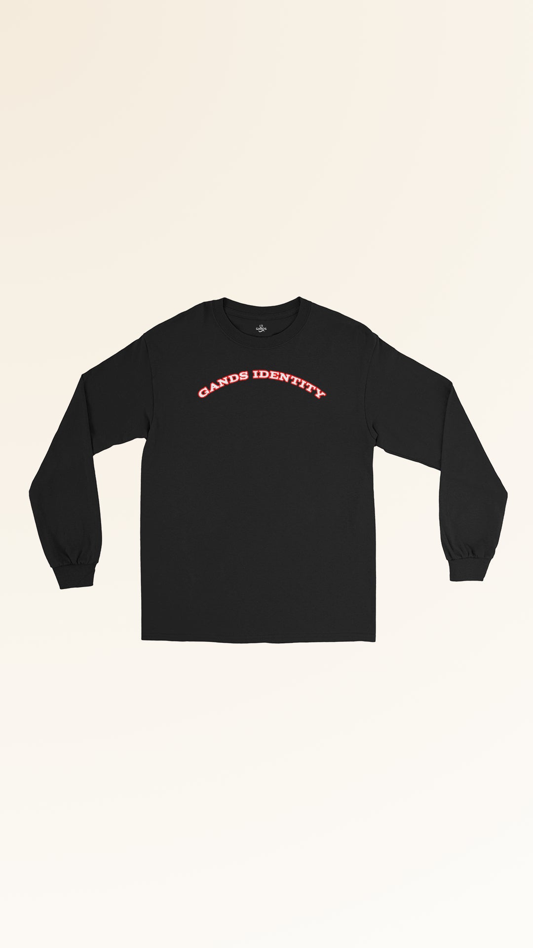 IDENTITY LONG SLEEVE TEE | BLACK