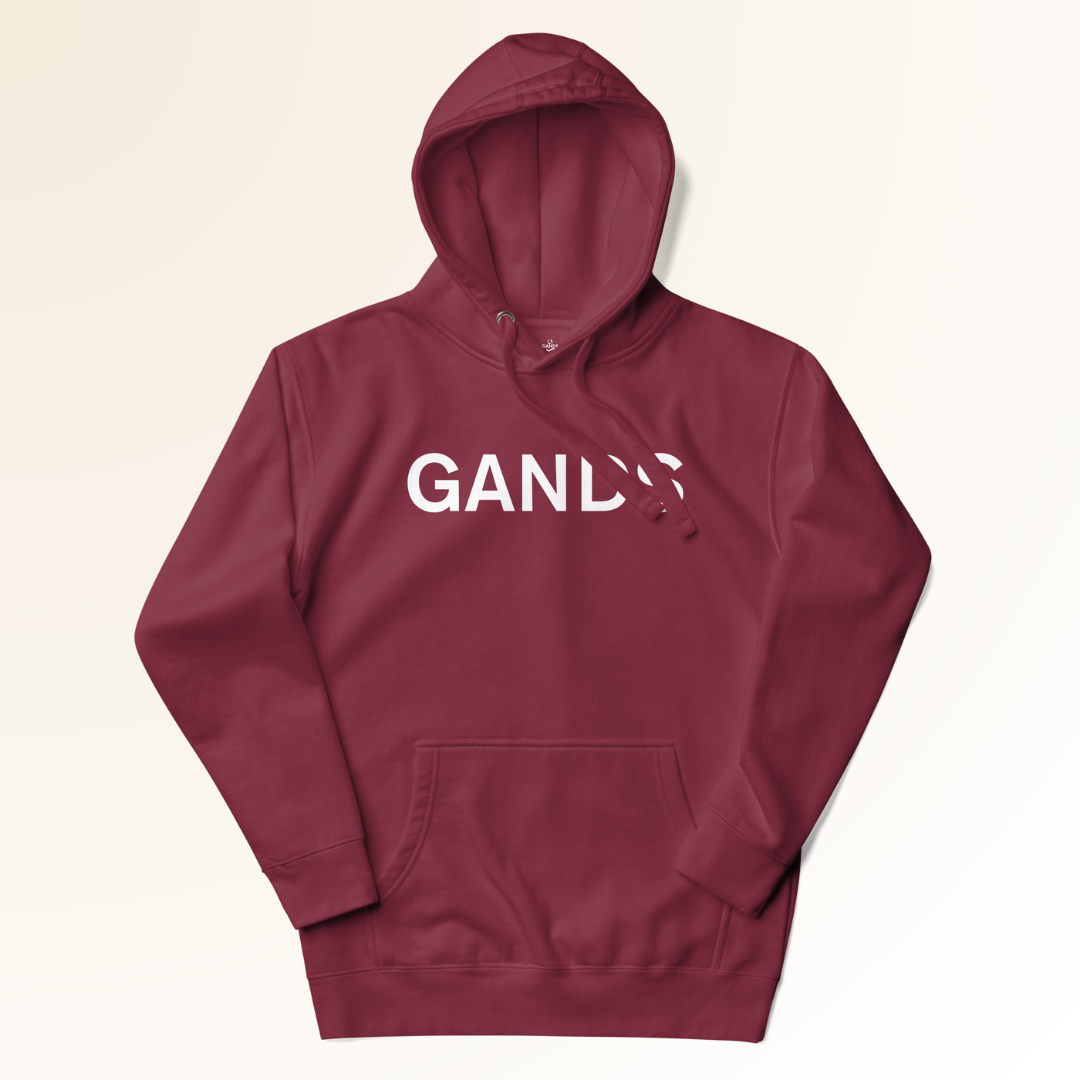 GANDS IDENTITY HOODIE | MAROON