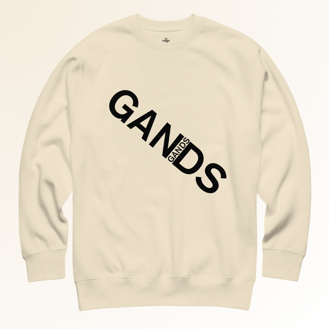 GANDS IDENTITY SWEATSHIRT | BLACK BONE