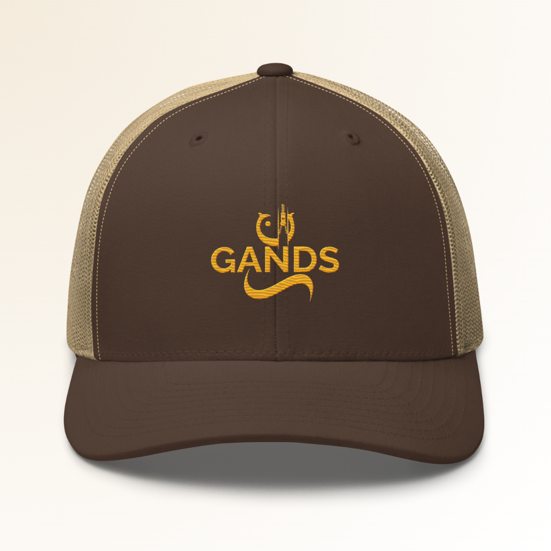 GANDS ORIGIN TRUCKER CAP | BK