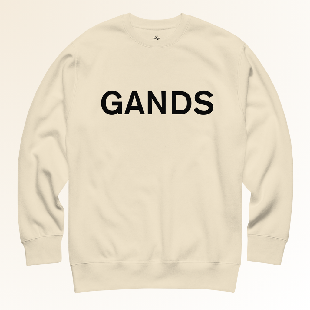 GANDS IDENTITY SWEATSHIRT | BONE