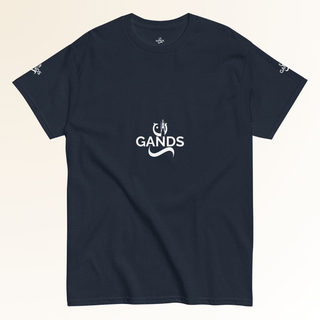 GANDS ORIGIN TEE | NAVY