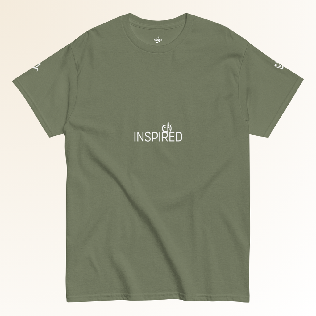 INSPIRED TEE | MILITARY GREEN