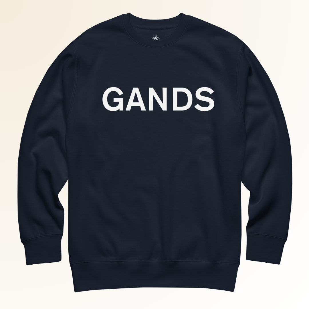 GANDS IDENTITY SWEATSHIRT | NAVY BLAZER