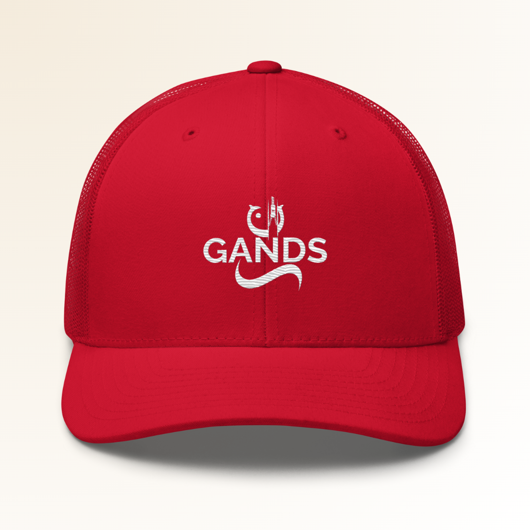 GANDS ORIGIN TRUCKER CAP | RED
