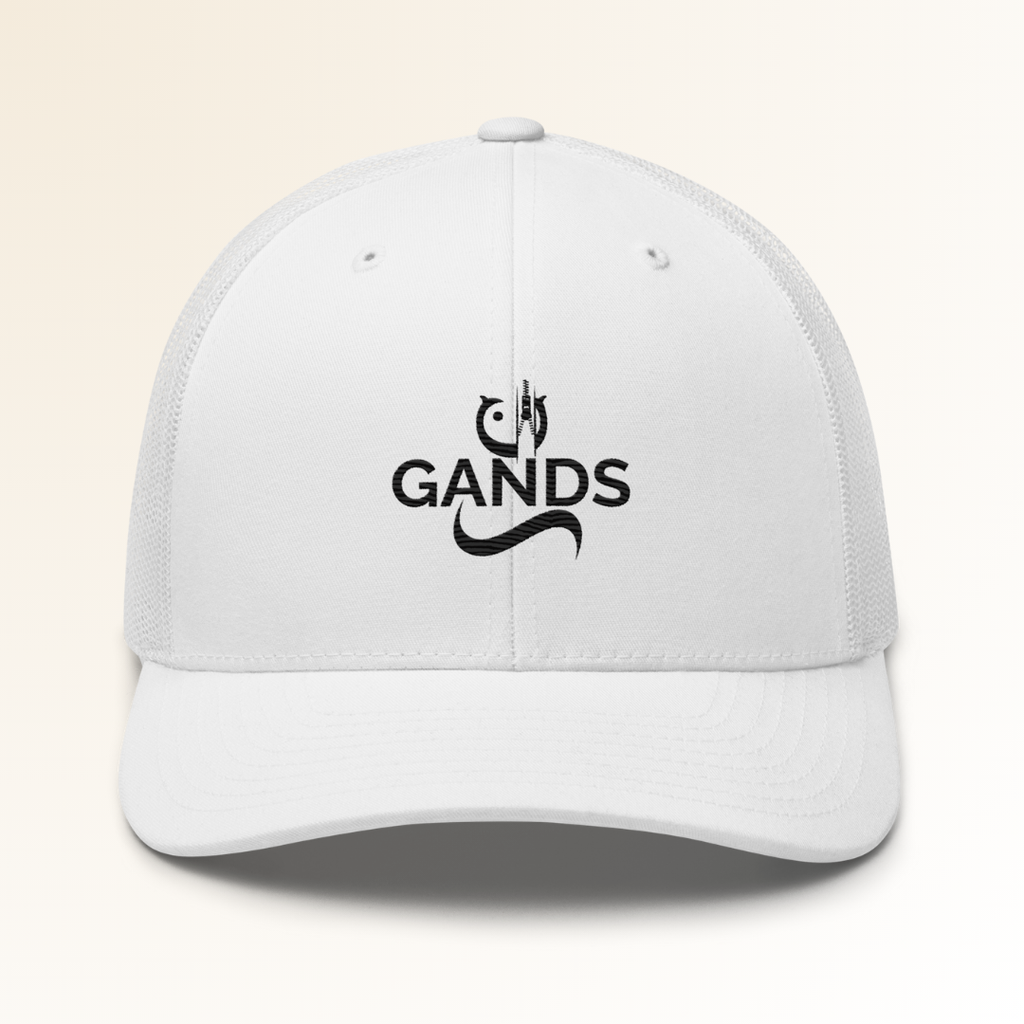 GANDS ORIGIN TRUCKER CAP | WHITE