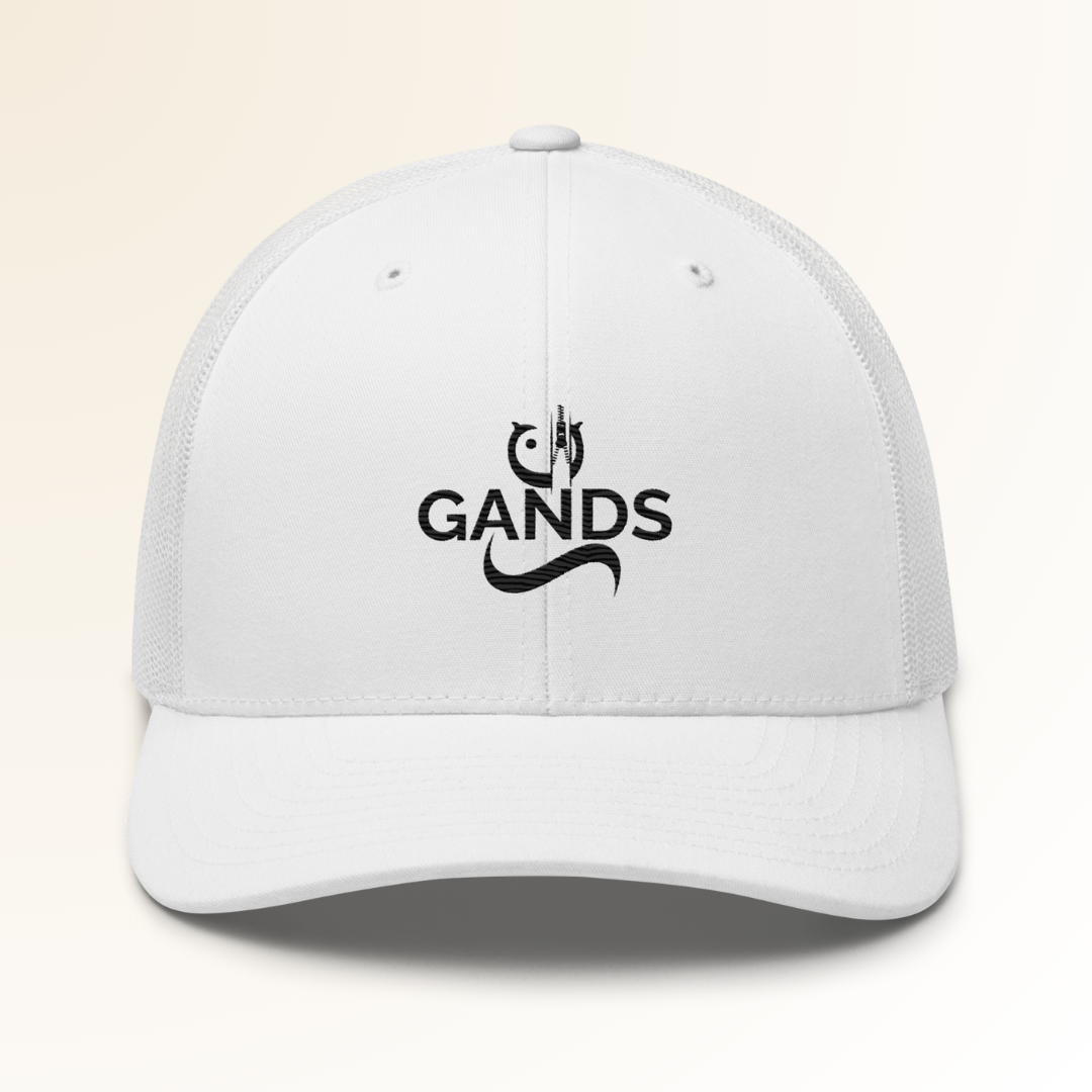 GANDS ORIGIN TRUCKER CAP | WHITE