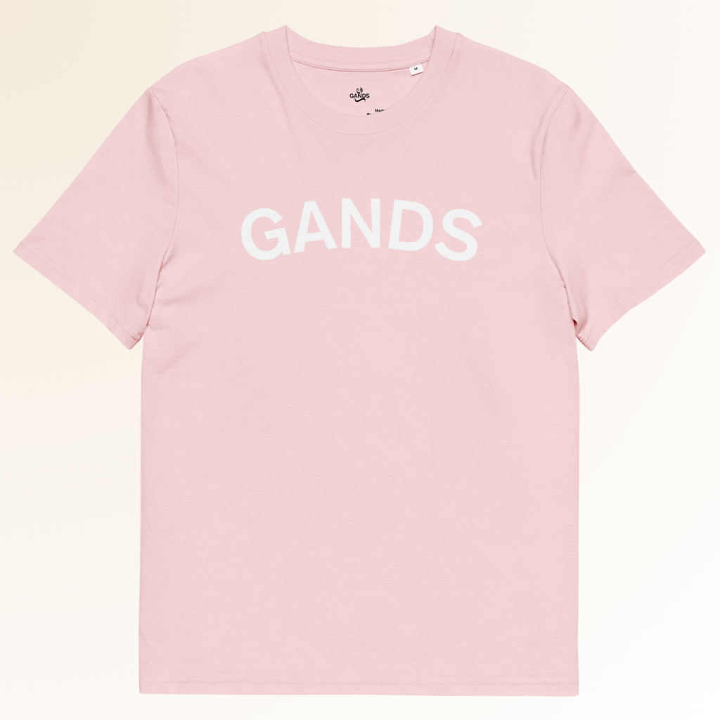 GANDS IDENTITY TEE | COTTON PINK