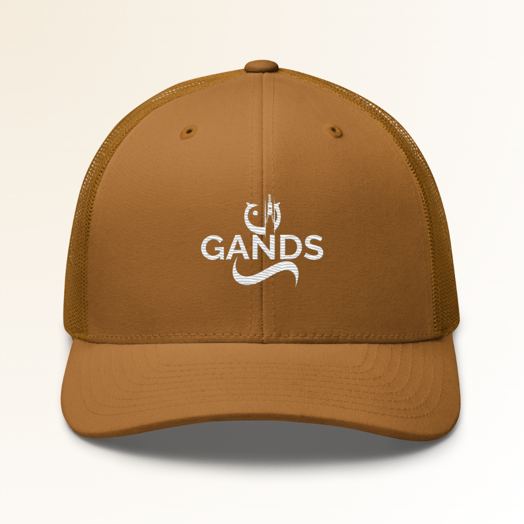 GANDS ORIGIN TRUCKER CAP | CARAMEL