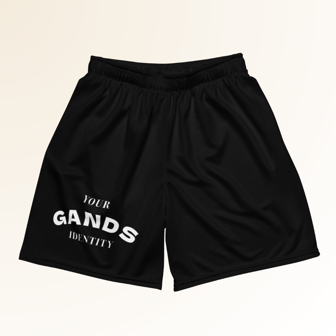 GANDS IDENTITY SHORTS | BLACK