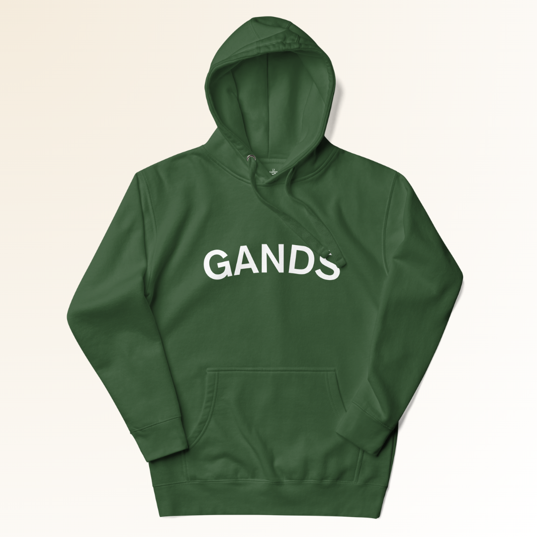 GANDS IDENTITY HOODIE | FOREST GREEN