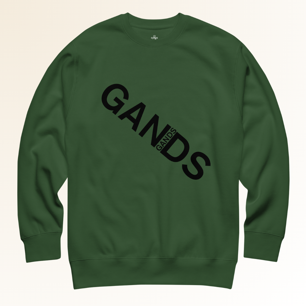 GANDS IDENTITY SWEATSHIRT  | FOREST GREEN