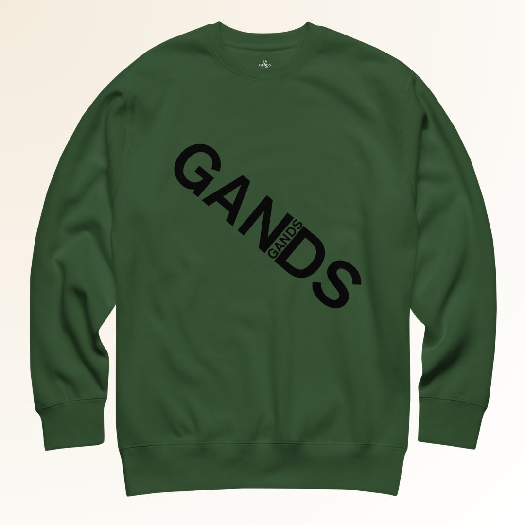 GANDS IDENTITY SWEATSHIRT  | FOREST GREEN
