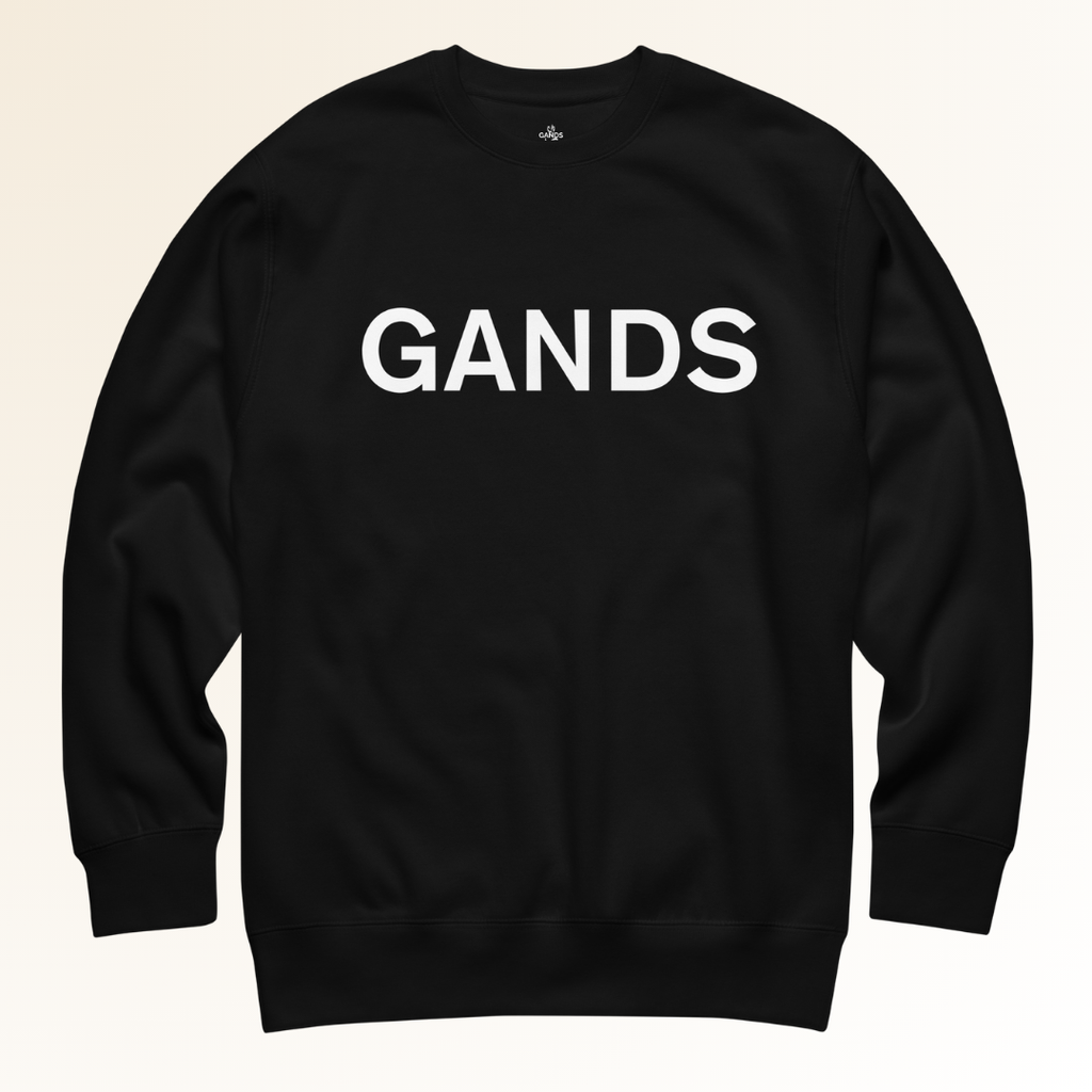 GANDS IDENTITY SWEATSHIRT | BLACK
