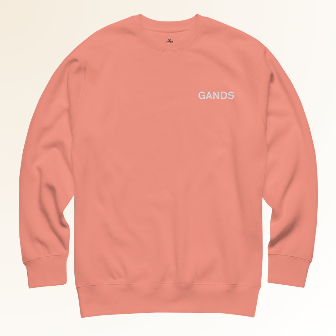 GANDS IDENTITY SWEATSHIRT EMB | DUSTY ROSE