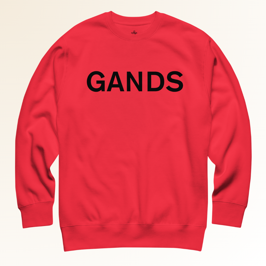 GANDS IDENTITY SWEATSHIRT | TEAM RED