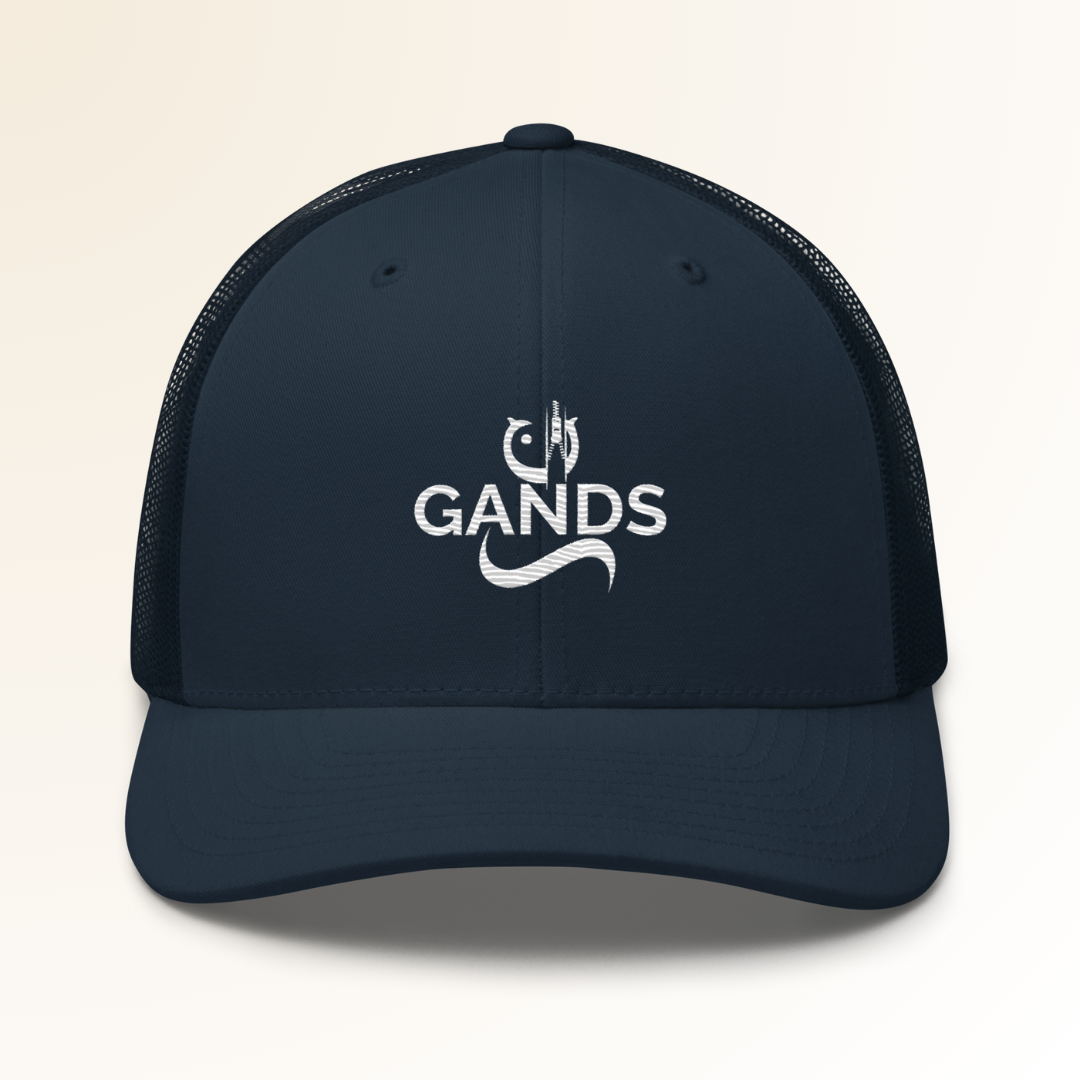 GANDS ORIGIN TRUCKER CAP | NAVY