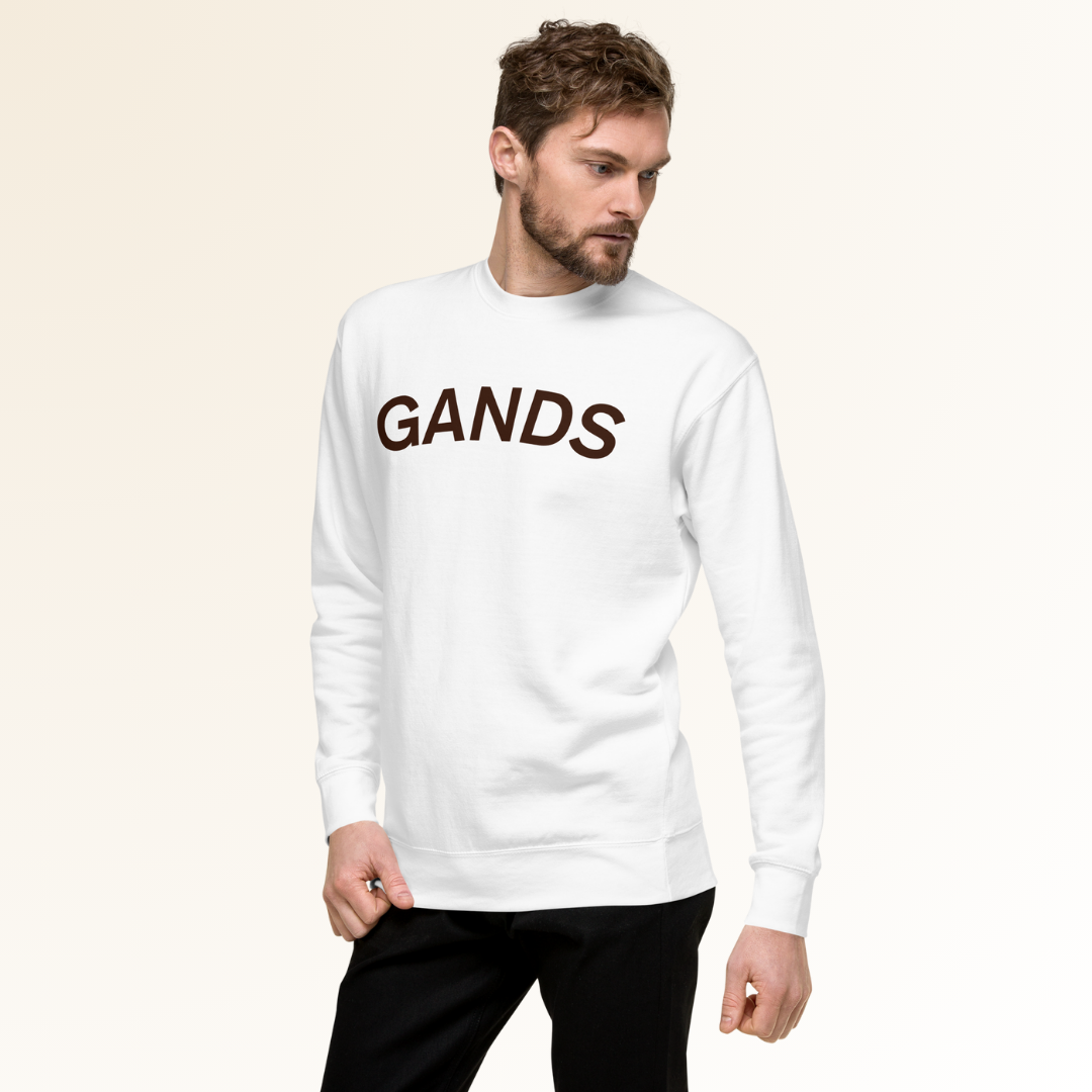 GANDS IDENTITY SWEATSHIRT | RED WHITE