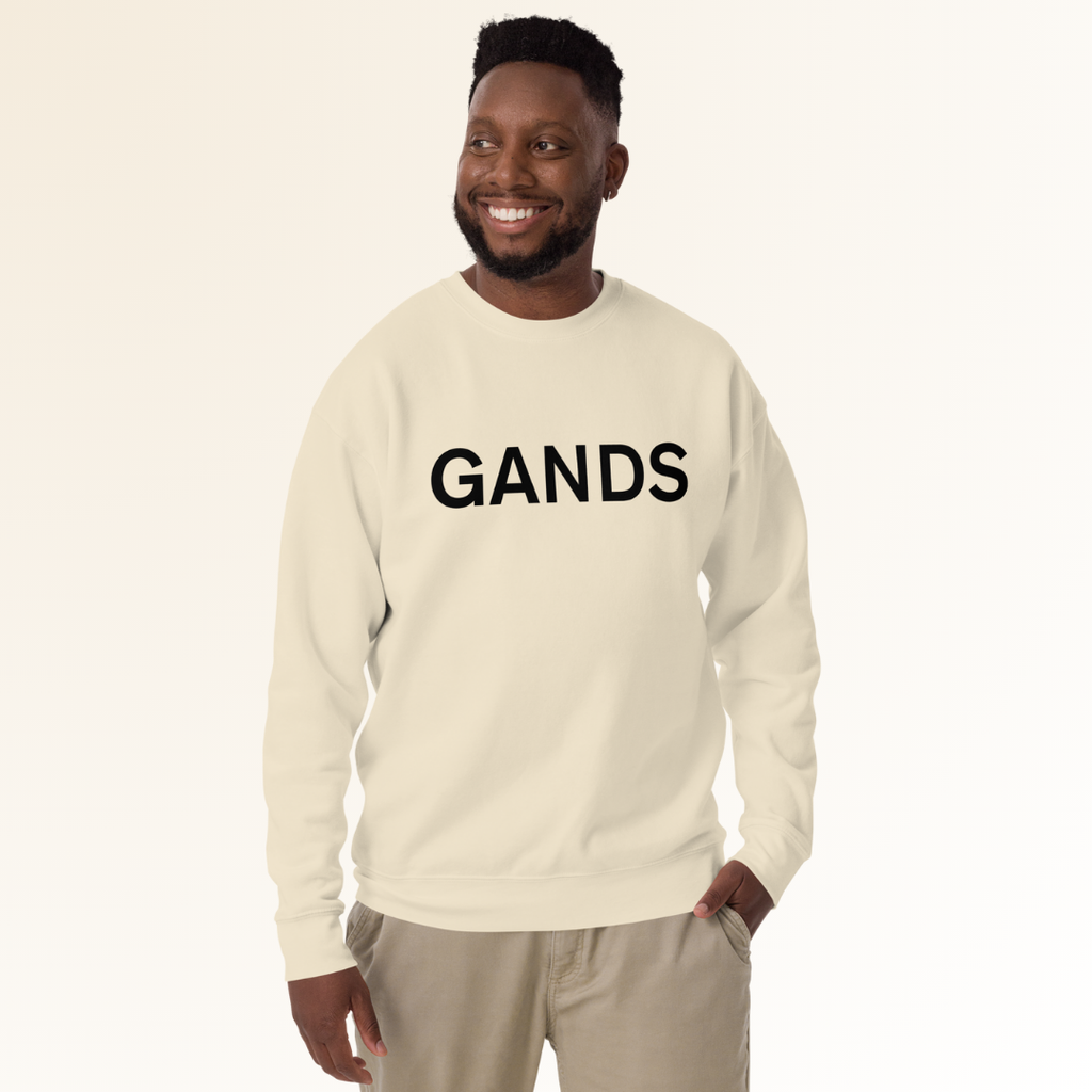 GANDS IDENTITY SWEATSHIRT | BONE