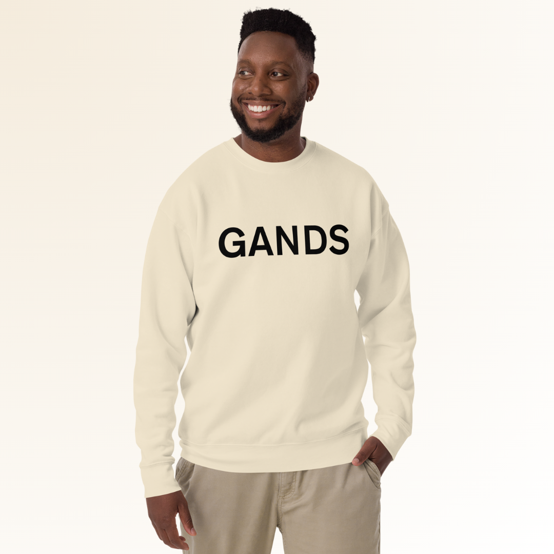 GANDS IDENTITY SWEATSHIRT | BONE
