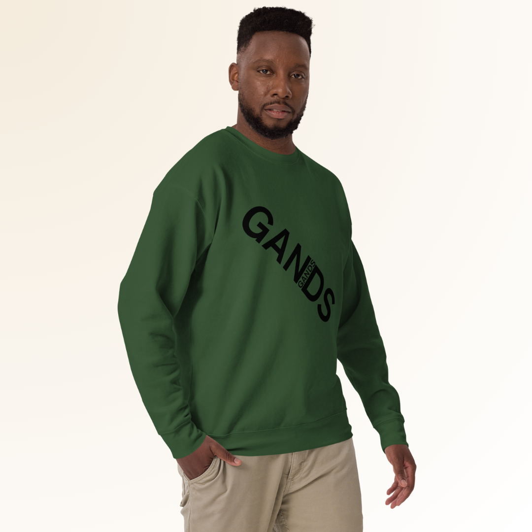 GANDS IDENTITY SWEATSHIRT  | FOREST GREEN