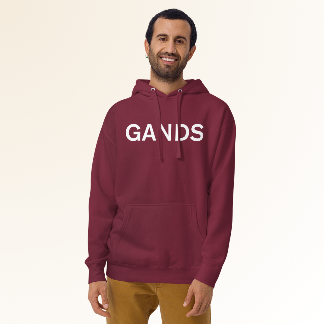 GANDS IDENTITY HOODIE | MAROON