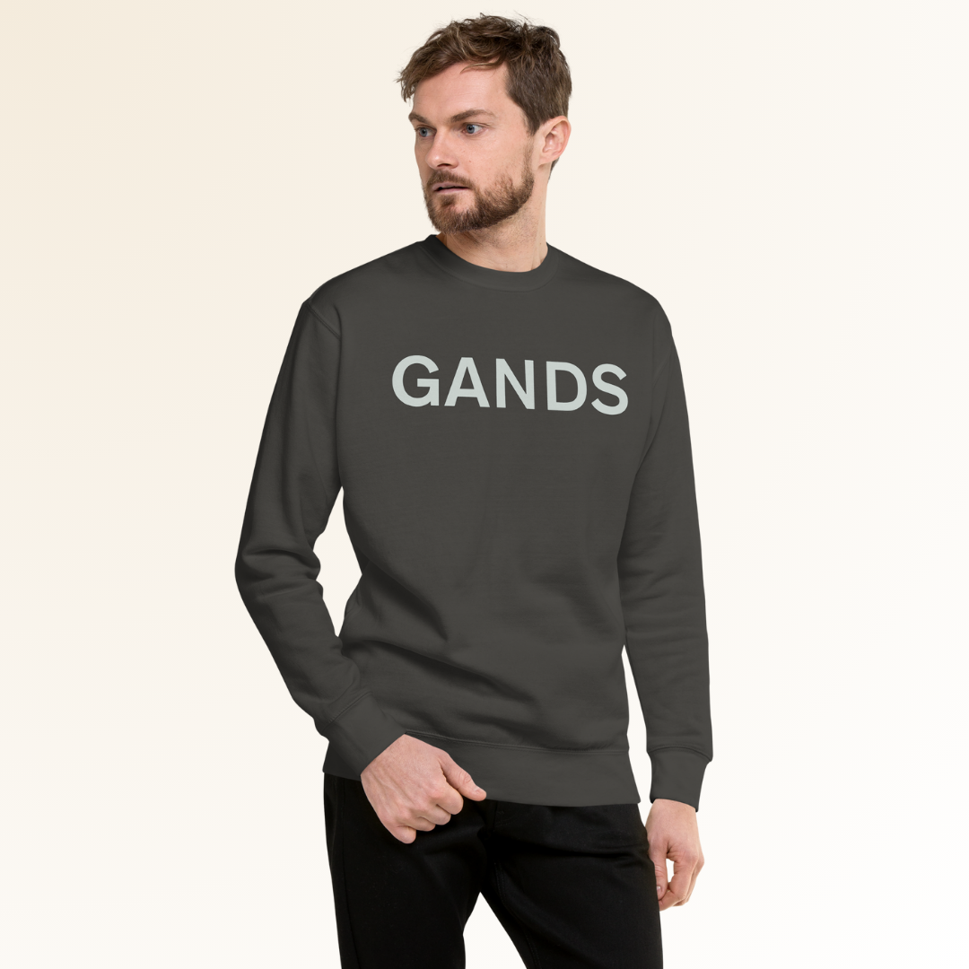 GANDS IDENTITY SWEATSHIRT | VINTAGE BLACK