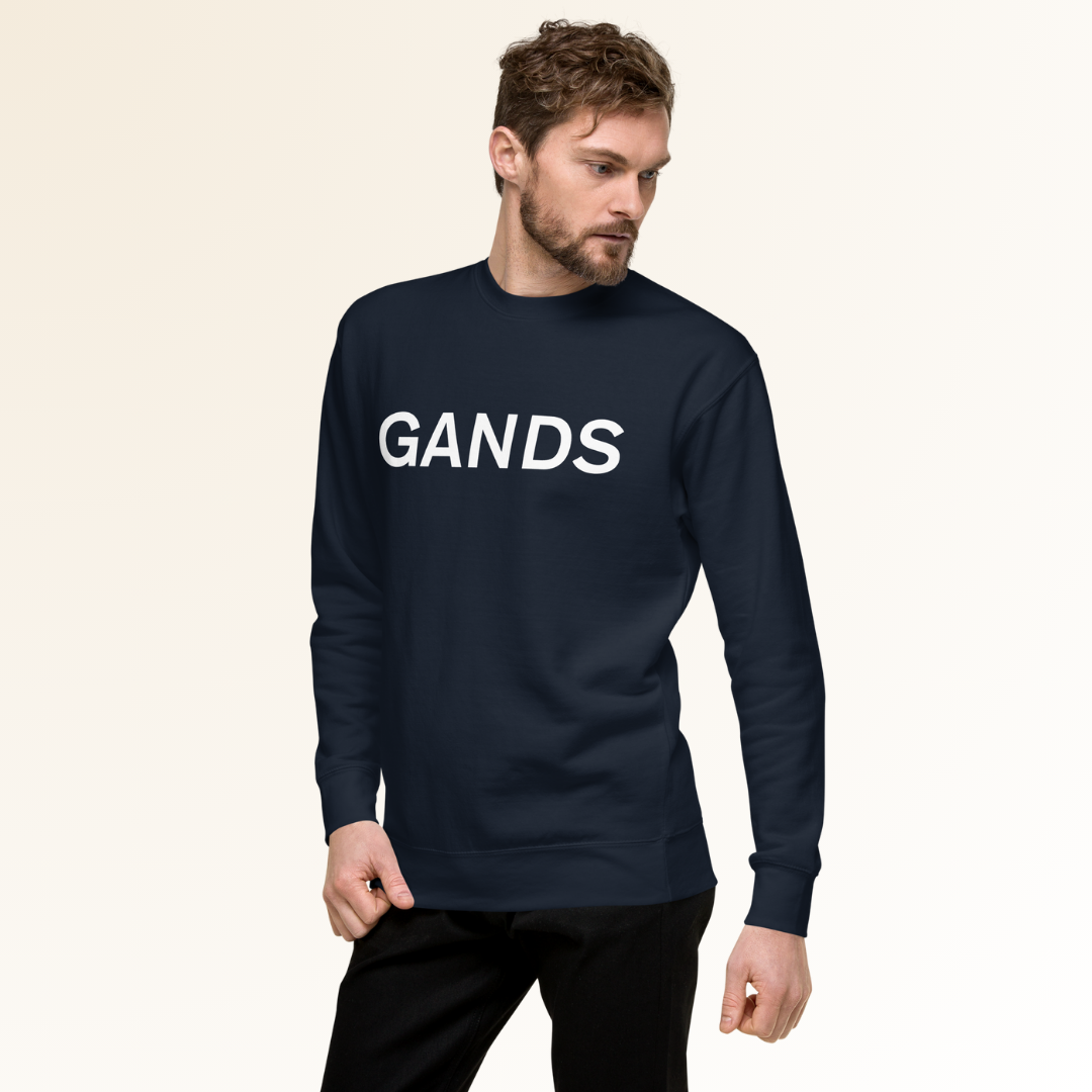 GANDS IDENTITY SWEATSHIRT | NAVY BLAZER