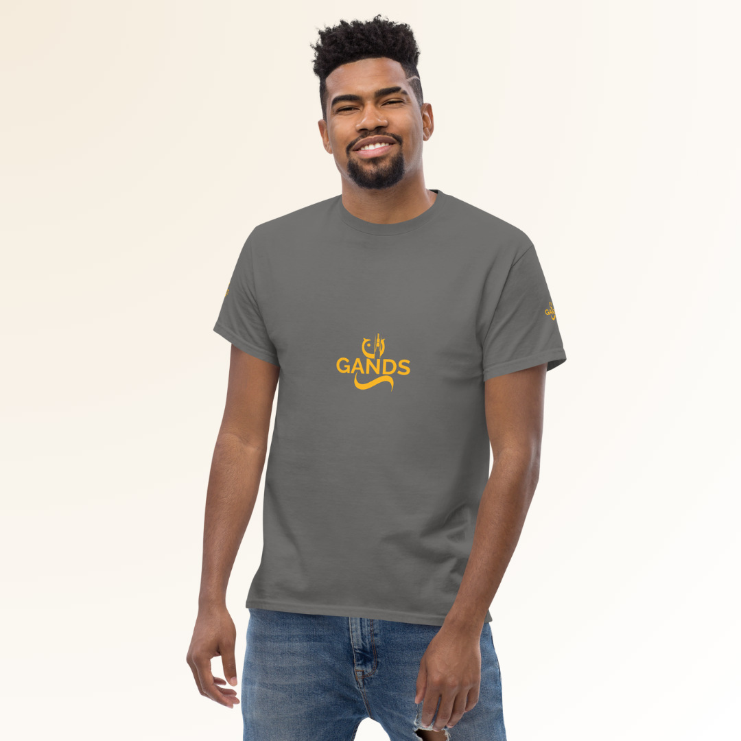 GANDS ORIGIN TEE | CHARCOAL