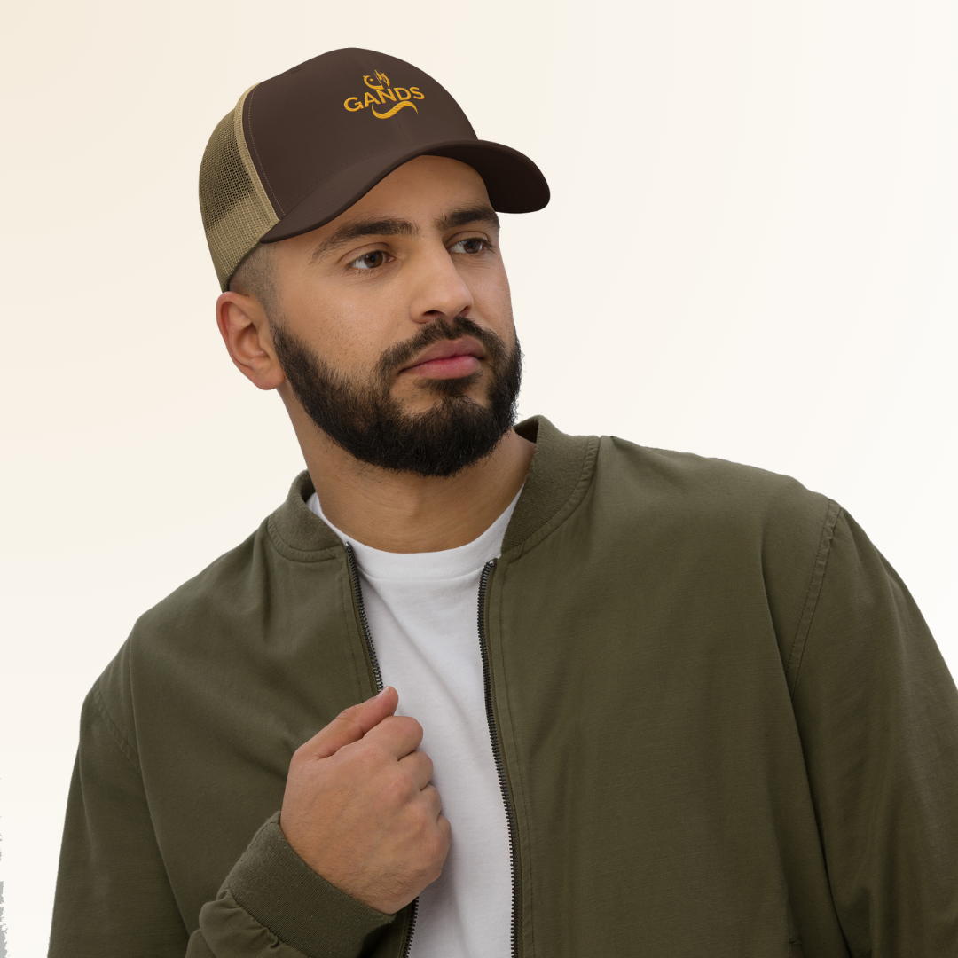 GANDS ORIGIN TRUCKER CAP | BK