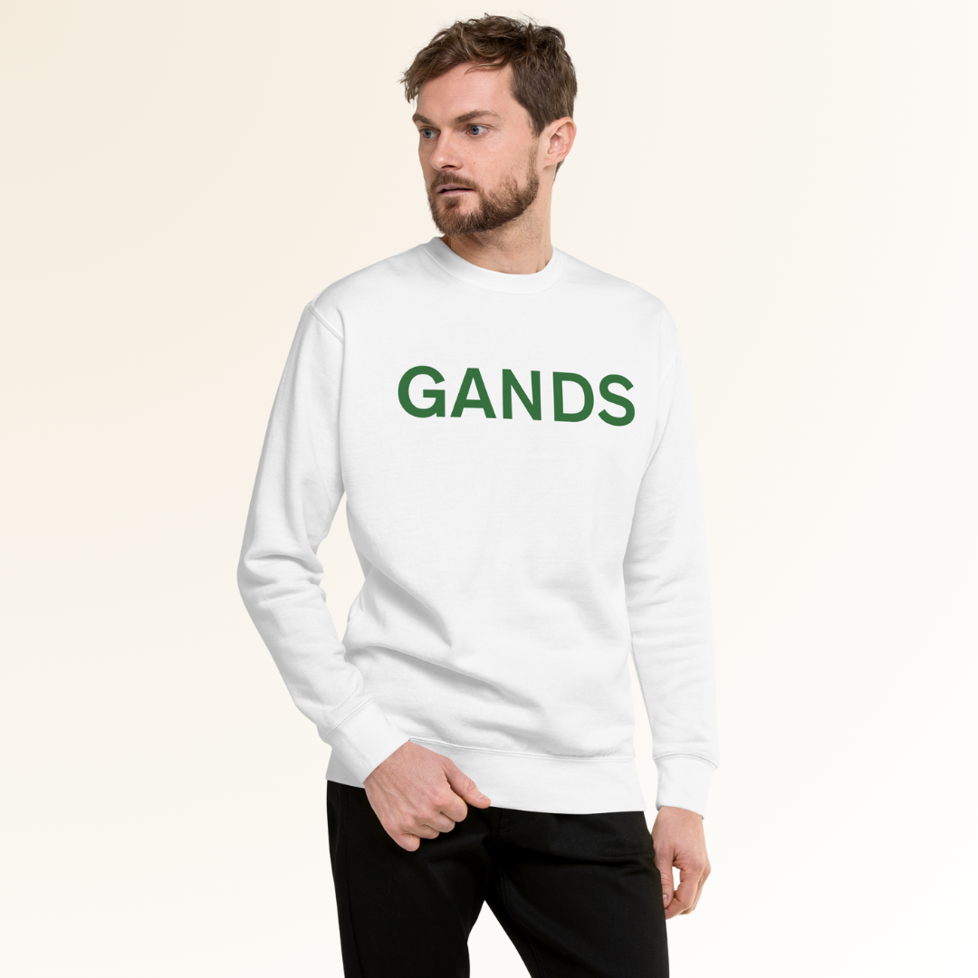 GANDS IDENTITY SWEATSHIRT | WHITE