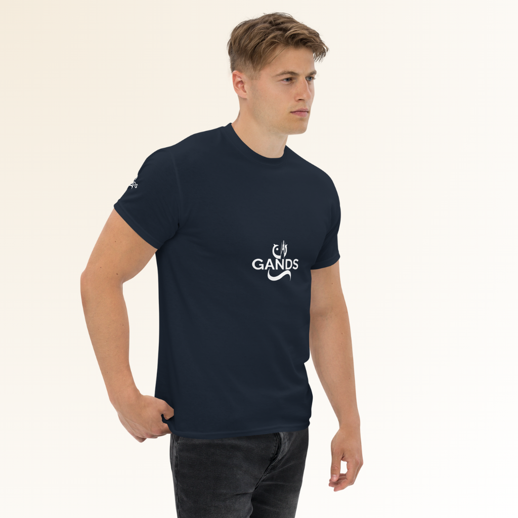 GANDS ORIGIN TEE | NAVY
