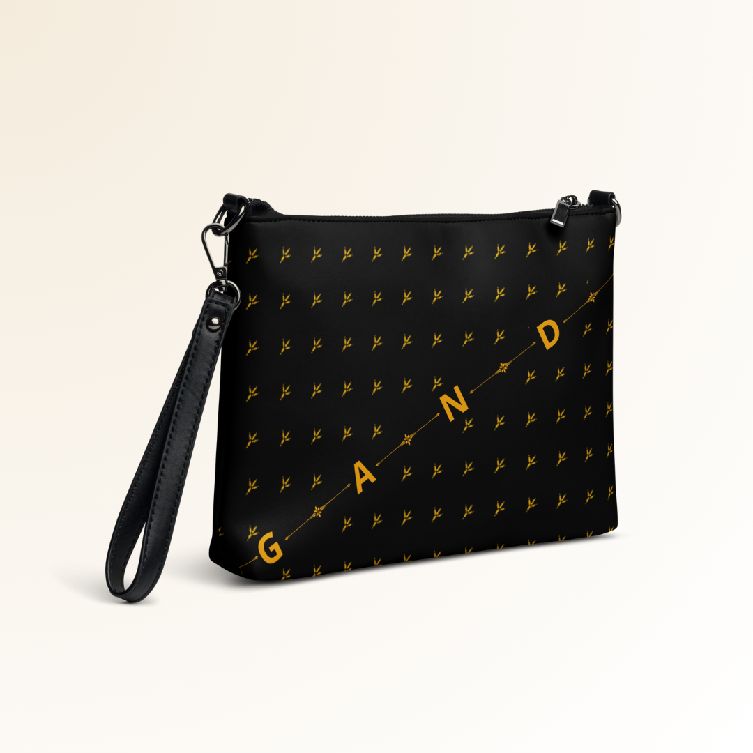 GANDS CLUTCH BAG (THE SLEEK) SOLID BLACK EDITION