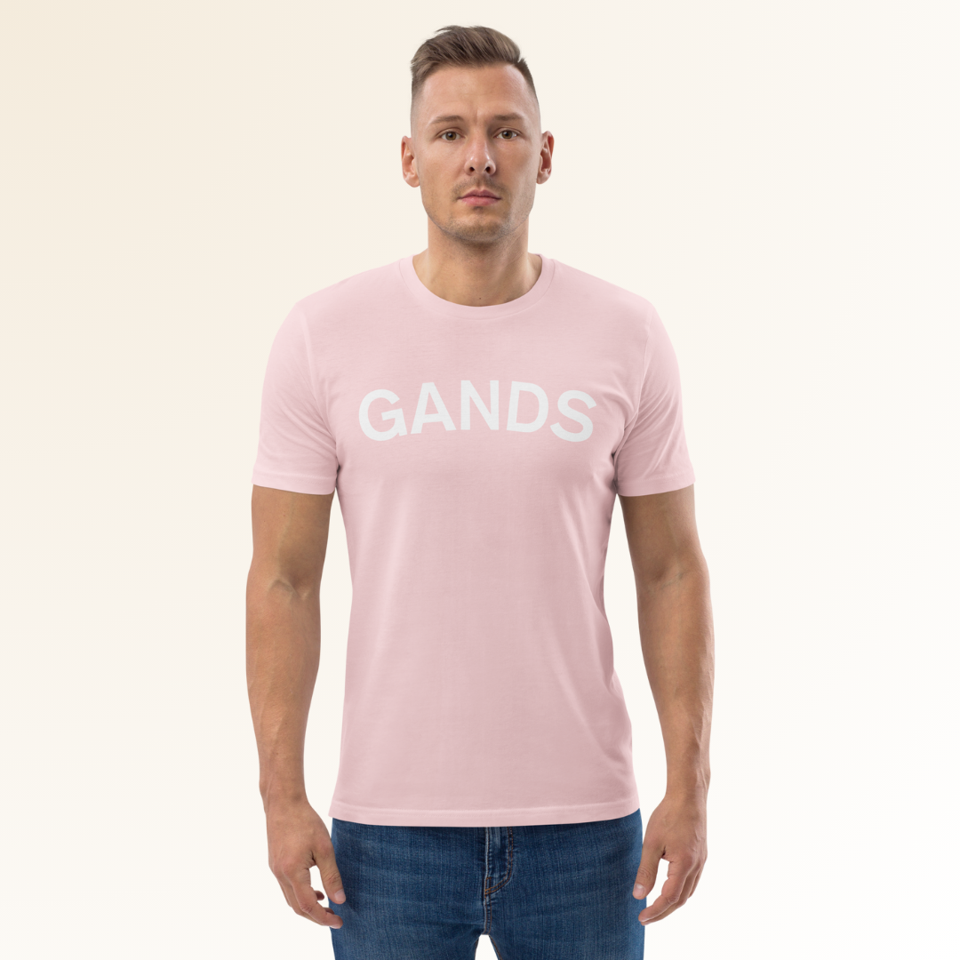 GANDS IDENTITY TEE | COTTON PINK