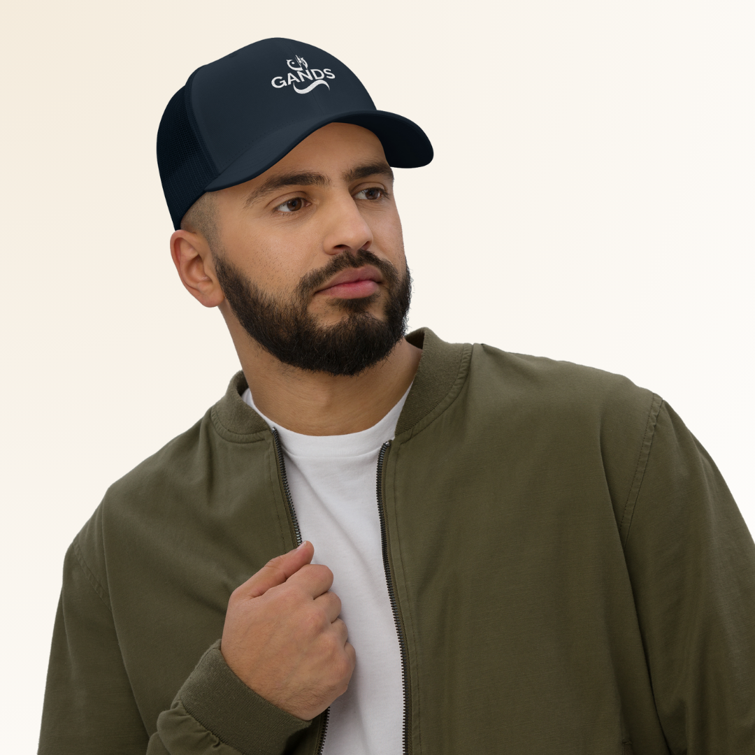GANDS ORIGIN TRUCKER CAP | NAVY
