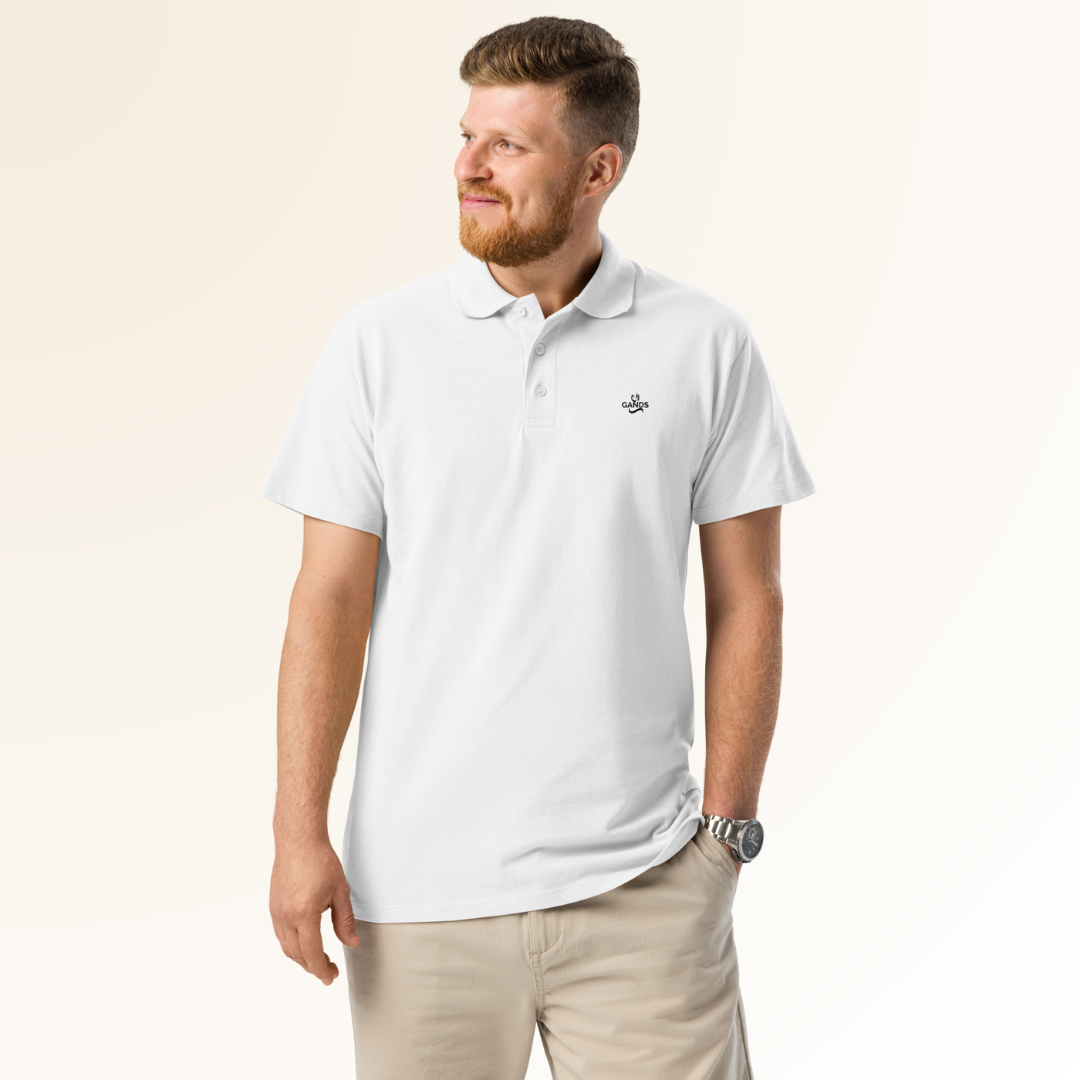 GANDS ORIGIN POLO | WHITE