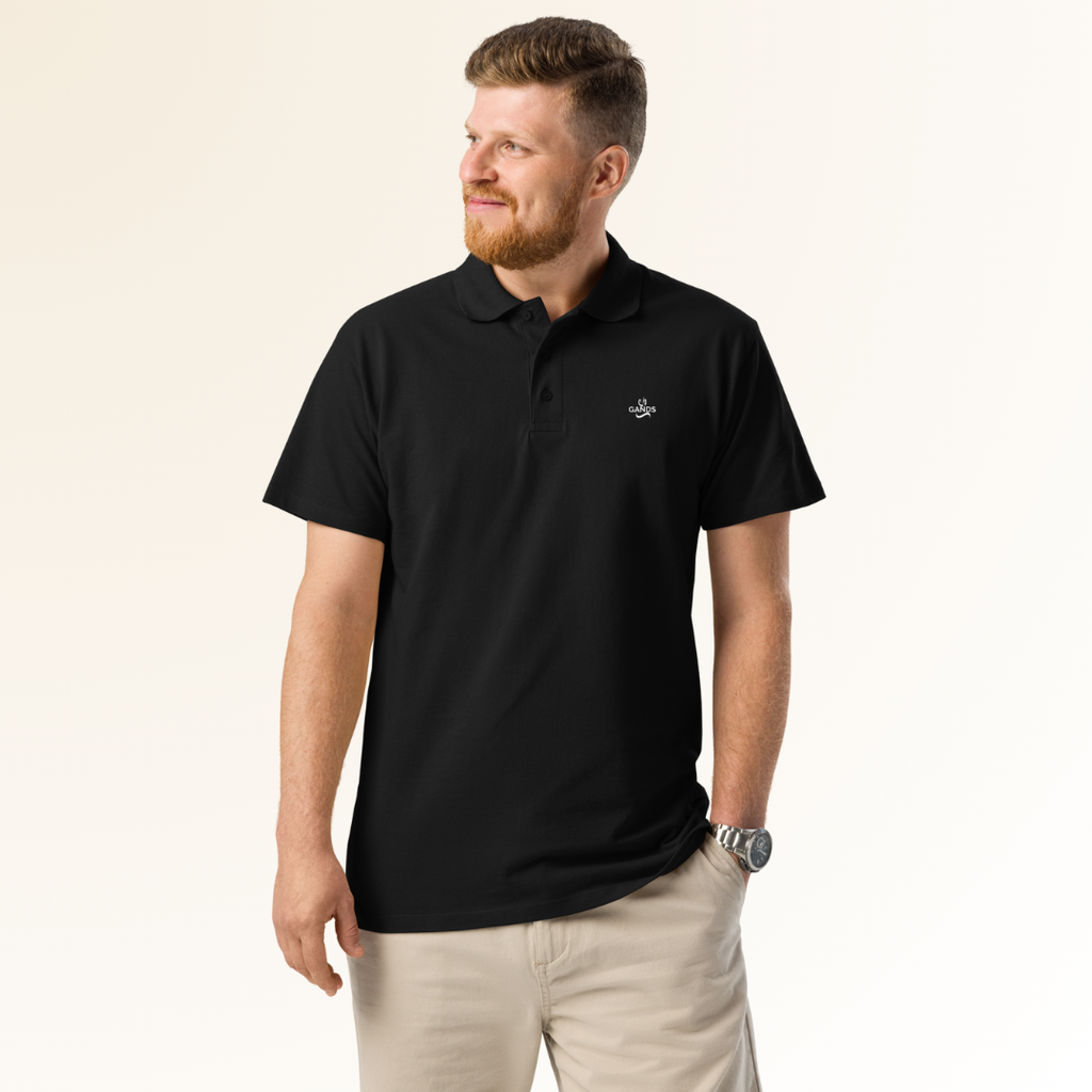 GANDS ORIGIN POLO | BLACK