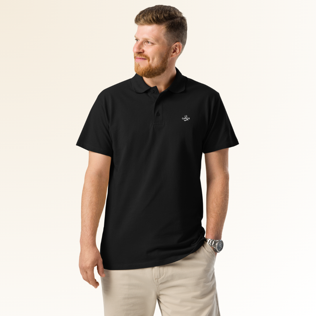 GANDS ORIGIN POLO | BLACK