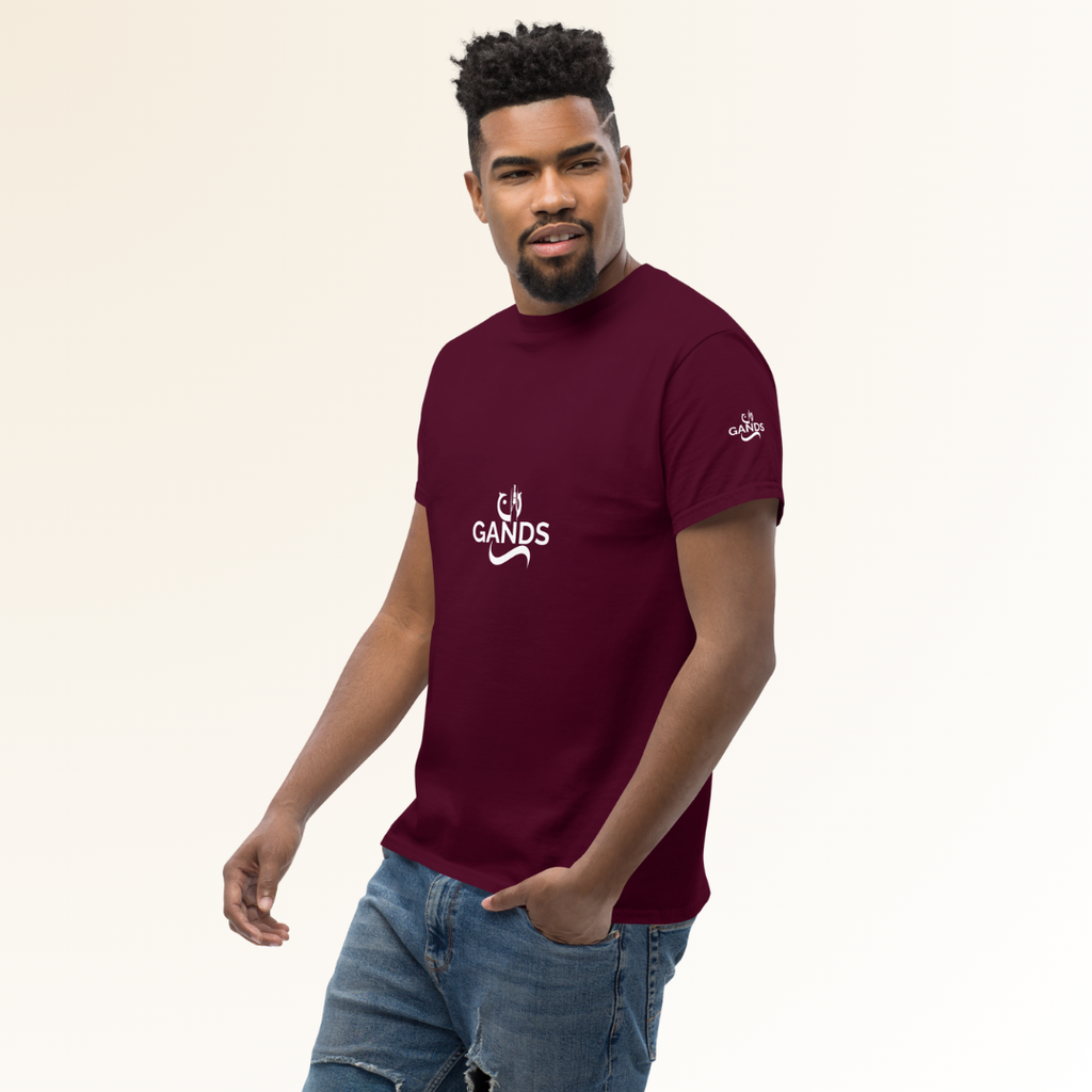 GANDS ORIGIN TEE | MAROON