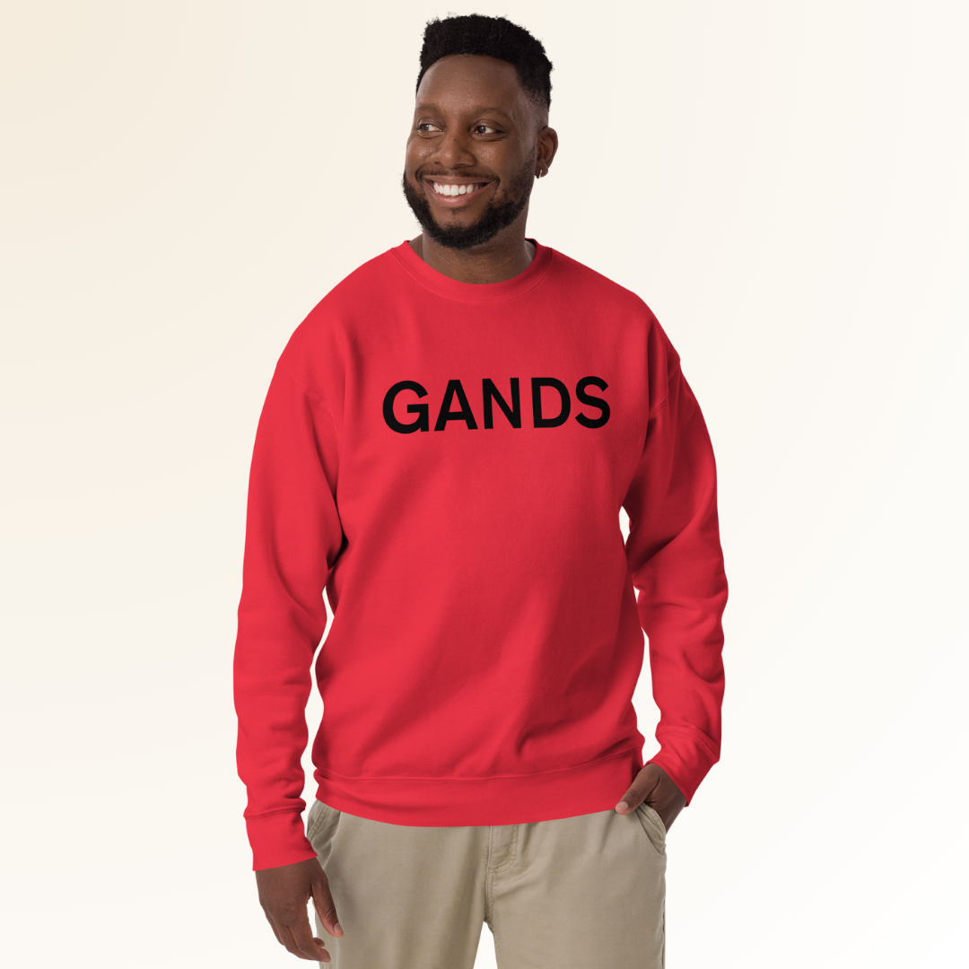 GANDS IDENTITY SWEATSHIRT | TEAM RED