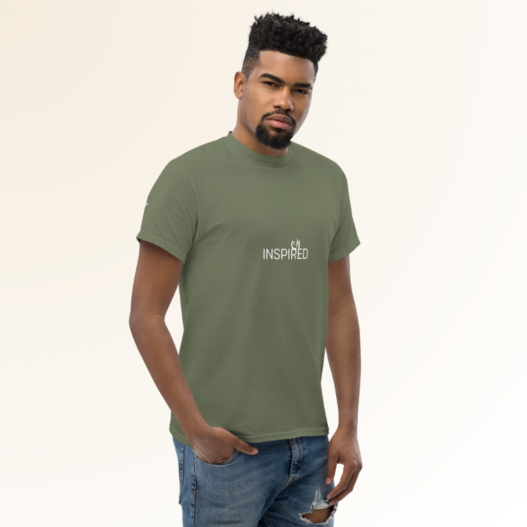 INSPIRED TEE | MILITARY GREEN