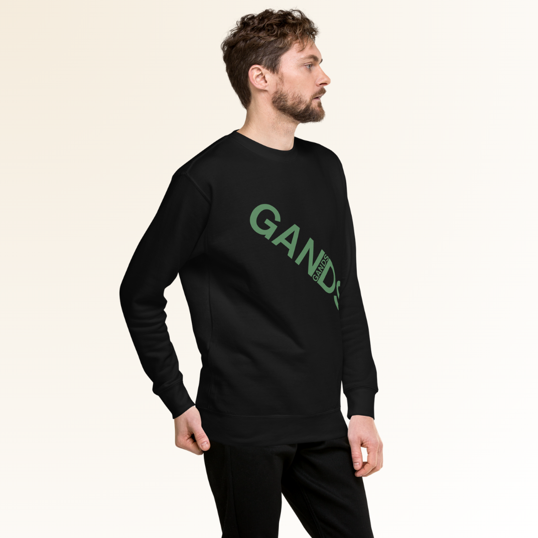 GANDS IDENTITY SWEATSHIRT | GREEN BLACK
