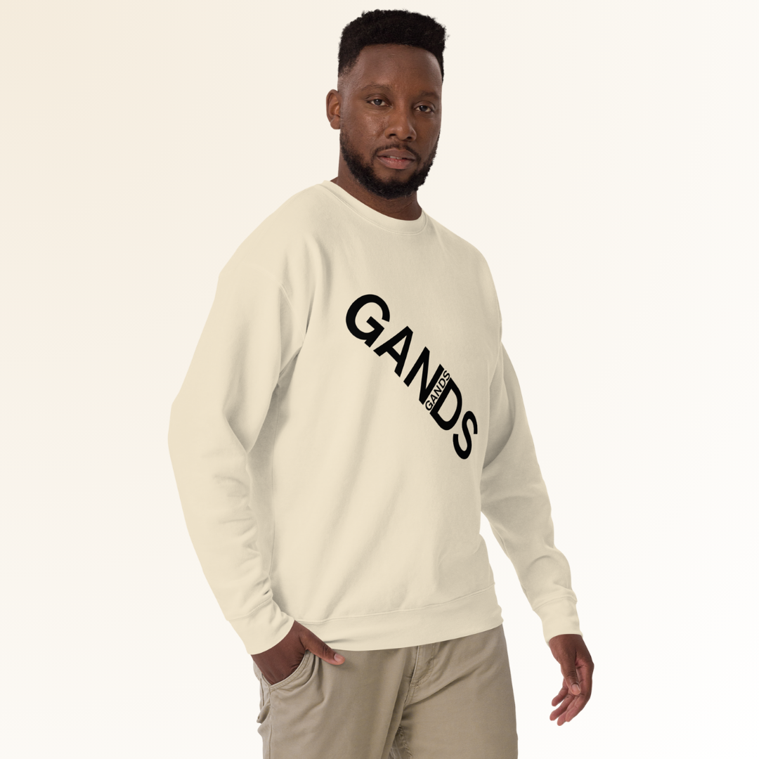 GANDS IDENTITY SWEATSHIRT | BLACK BONE