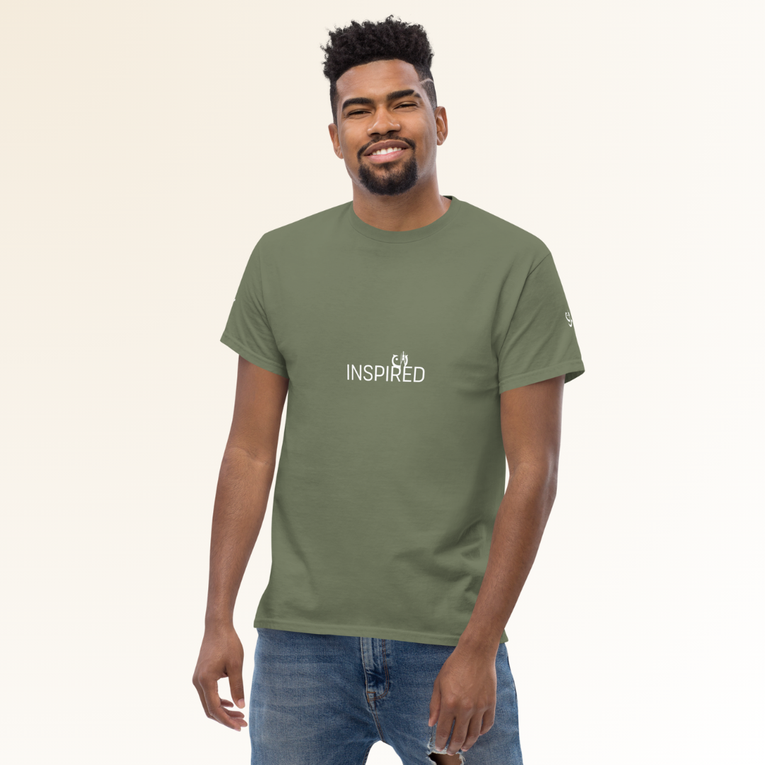 INSPIRED TEE | MILITARY GREEN