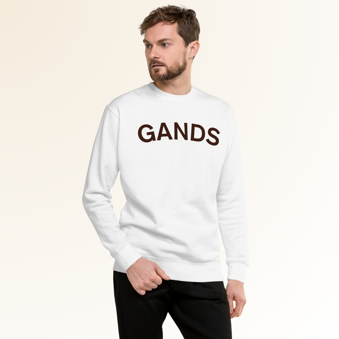GANDS IDENTITY SWEATSHIRT | RED WHITE