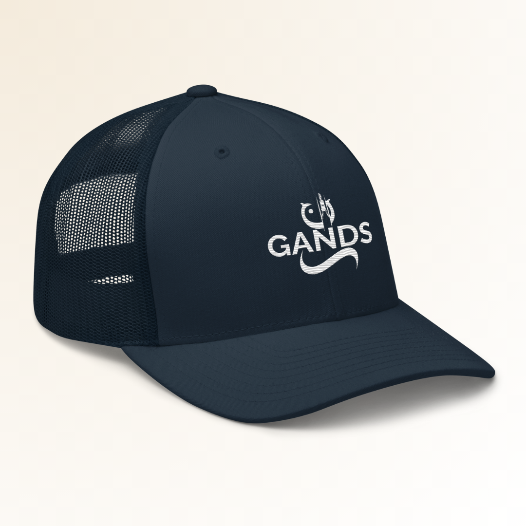 GANDS ORIGIN TRUCKER CAP | NAVY