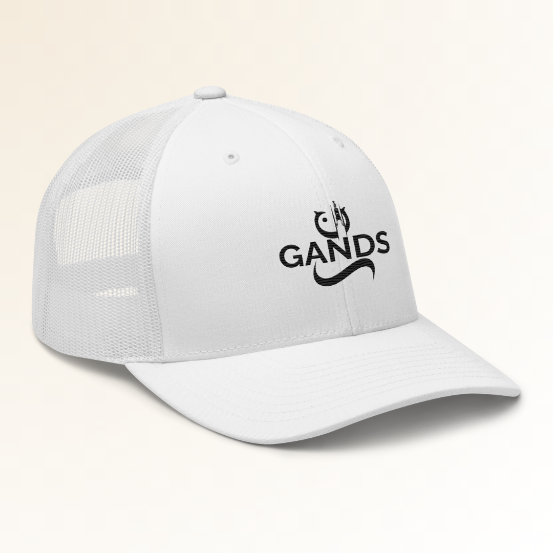 GANDS ORIGIN TRUCKER CAP | WHITE
