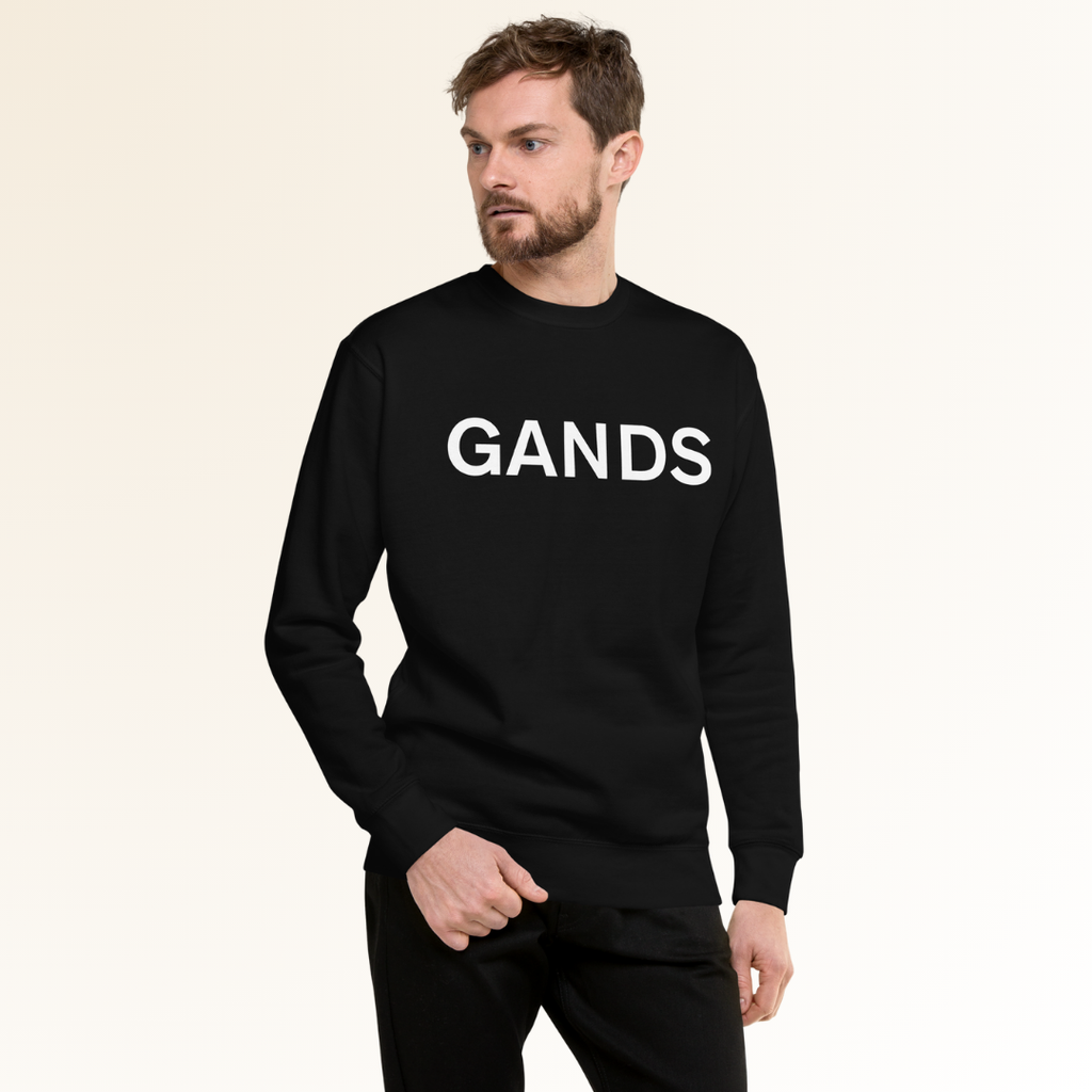 GANDS IDENTITY SWEATSHIRT | BLACK